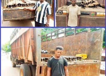 NSCDC Nabs Rail Line Vandals  in Enugu