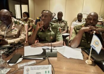 Gen Maikano, Others in Peru for Military Sports Confab