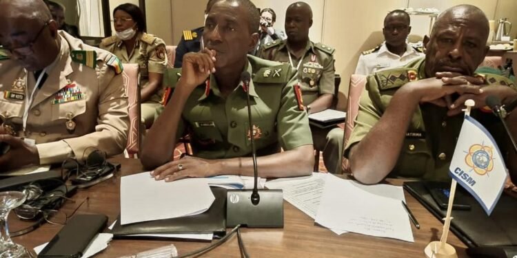 Gen Maikano, Others in Peru for Military Sports Confab