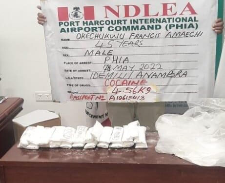 Arrested again! Okechukwu Amaechi Walks into NDLEA Trap in Rivers with 24 Parcels of Cocaine