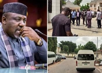 The Siege Over! EFCC  Arrests Okorocha after Breaking in Through the Roof