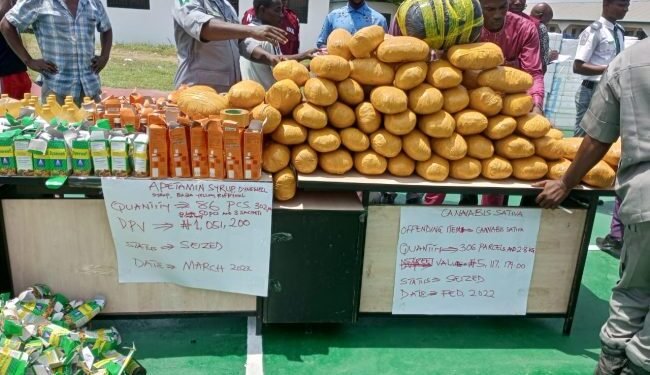 Customs Hands over Seized Drugs Worth N1.4Bn to NDLEA