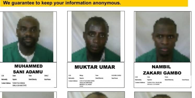 Kuje Jail Attack: Nigeria Declares 33 Fleeing Boko Haram Terrorists Wanted