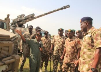 Insurgency: Gen Yahaya Visits Borno, Inaugurates Projects
