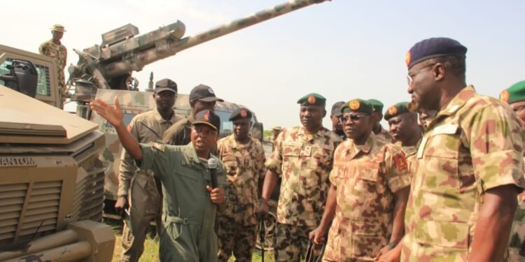 Insurgency: Gen Yahaya Visits Borno, Inaugurates Projects 