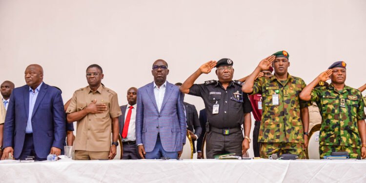 Obaseki Revs up Action on Securing Edo,  to Begin Recruitment of Forest Police
