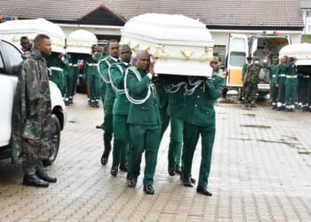 Bwari Attack: Guards Brigade Buries Slain Personnel  –   Capt. Attah, 4 soldiers