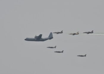 NAF Aircraft Begin Rehearsals for 2022 Independence Day Celebration