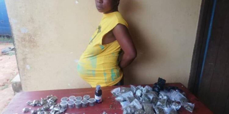 NDLEA Arrests Pregnant Woman, 25, for Dealing in Hard Drugs