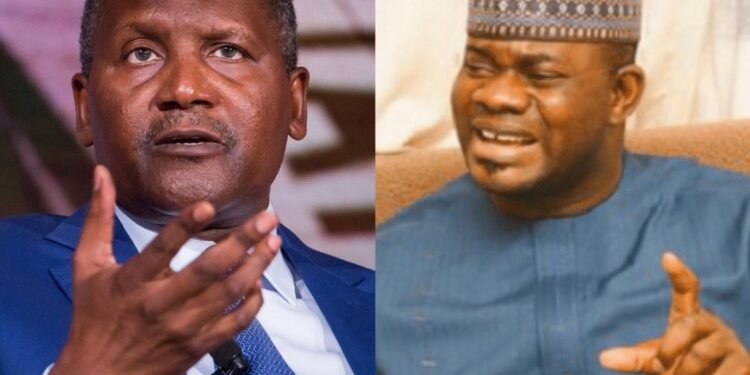 Buhari Overrides Yahaya Bello, Orders Immediate Reopening of Dangote’s Obajana Cement