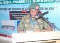 PR Dept Sensitises Nigerian Army Personnel on Social Media Use