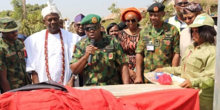 Army Constructs Toilet Facilities, Boreholes for Communities in Kogi