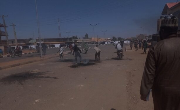 Buhari Attacked in Kano, Helicopter Stoned