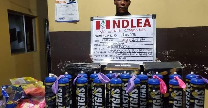 NDLEA Intercepts 64,863kg Laughing Gas Consignments at Lagos Port, Imo | METROWATCH