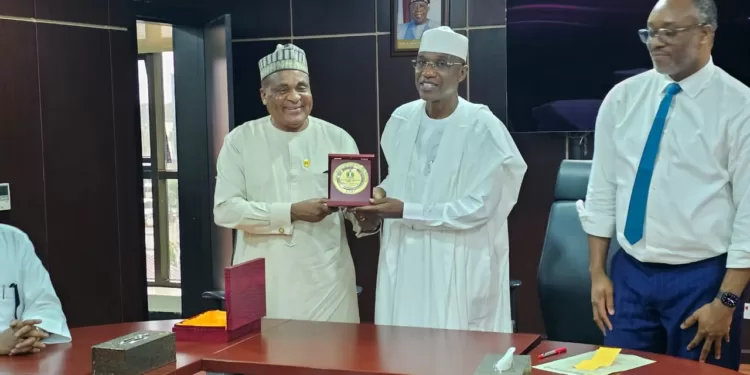 AANI Executive Committee Pays Courtesy Visit to AMCON DG, Ahmed Kuru | METROWATCH