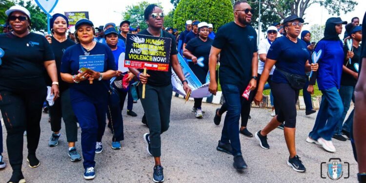 Hundreds March against Human Trafficking in Abuja | METROWATCH