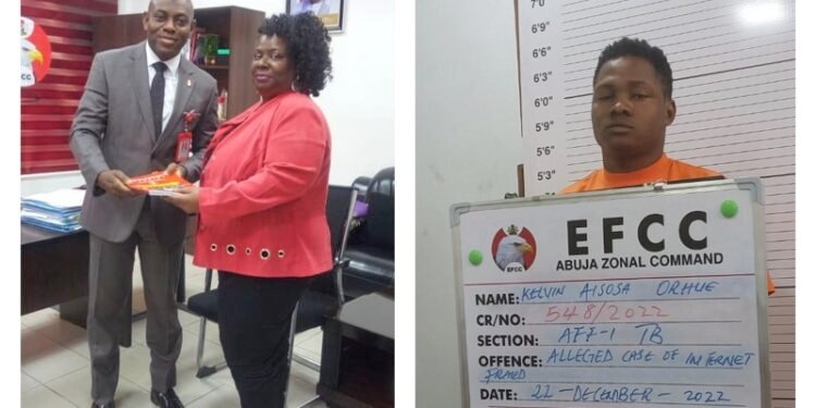 EFCC Returns N19m, Properties to American Cook, Victim of Nigerian Scammer | METROWATCH