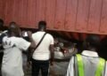 Three Rescued as Trailer Crushes Car in Lagos | METROWATCH