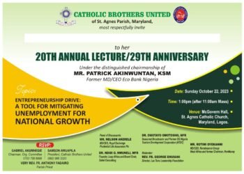 Akinwuntan, Others to Speak at Catholic Brothers United Entrepreneurship Summit | METROWATCH