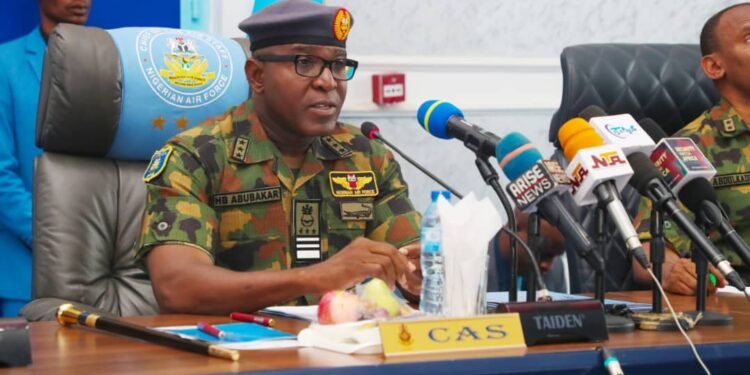 Air Marshal Hassan Abubakar Warns Airforce Commanders — we cannot afford to let Nigerians down | METROWATCH