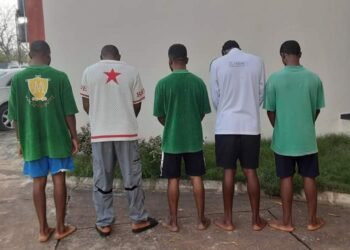 PHOTOS | EFCC Arrests Five Suspected Internet Fraudsters in Makurdi | METROWATCH