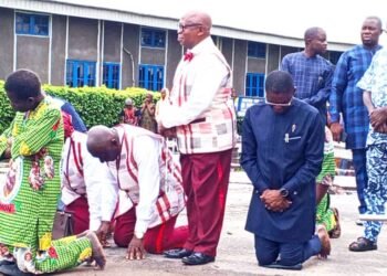 PHOTOS | Shaibu, Wife Celebrate Corpus Christi at St Paul