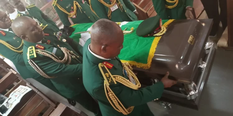 Nigerian Army Buries Maj-Gen Chris Alli, Former Chief of Army Staff, in Abuja | METROWATCH