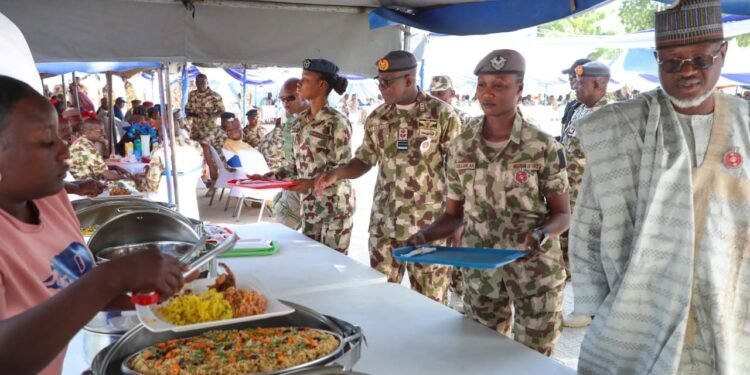 A Safe, Secure Nigeria in Sight, CAS Hassan Abubakar Assures Citizens — fetes troops in Maiduguri | METROWATCH