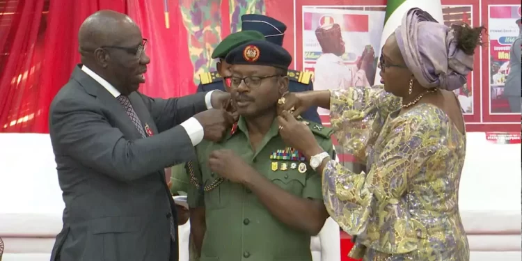 Gov Obaseki Celebrates Ugiagbe, Osifo, Agbebaku on Promotion to Major-Generals | METROWATCH