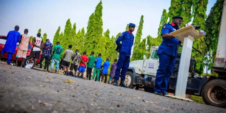 Nigeria Civil Defence Corps Nabs 13 over Unlawful Possession of Weapons | METROWATCH