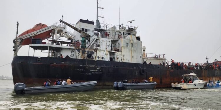 Tantita Security Services Ltd Arrests another Crude Oil-laden Vessel in Bayelsa | METROWATCH