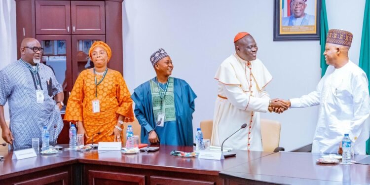 VP Shettima Receives New Board of Nigerian Christian Pilgrim Commission | METROWATCH