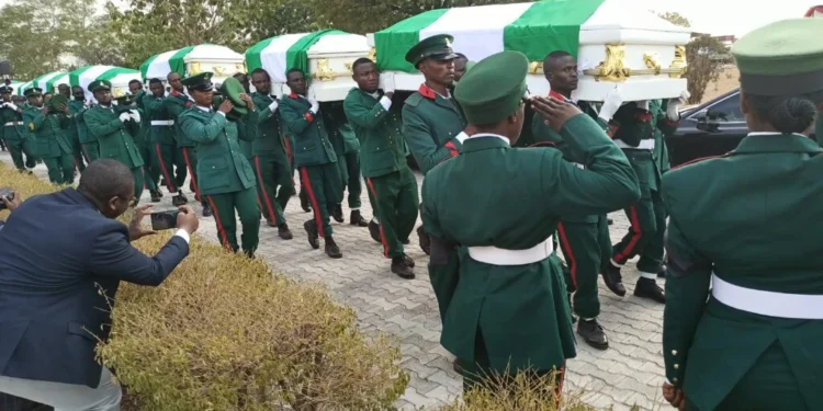 Okuama Killing: Slain Soldiers Left Behind Pregnant Widows, 21 Children, Army Chief Laments | METROWATCH