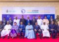 *President Bola Tinubu and other African leaders during the opening of counter-terrorism summit in Abuja.