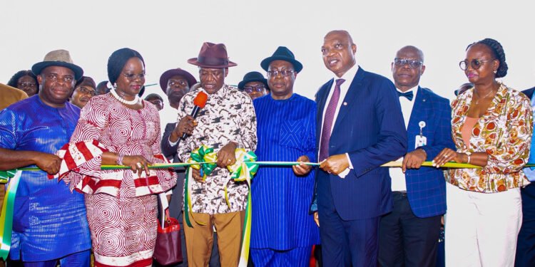  NNPC Ltd, Partners Donate 2,300-seater Ultra-modern Library to Niger Delta University  | METROWATCH