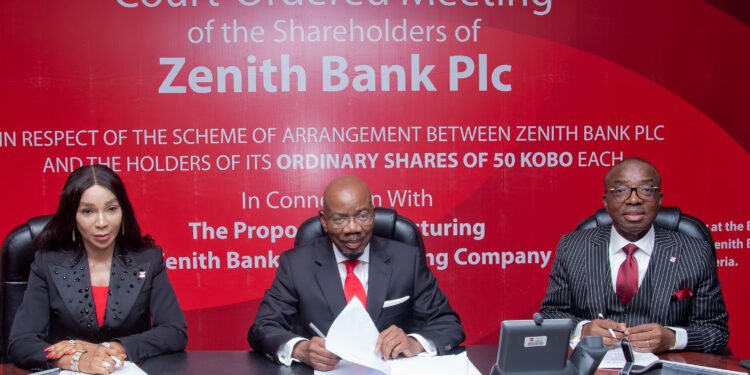 Zenith Bank Shareholders Approve Holding Company Structure | METROWATCH