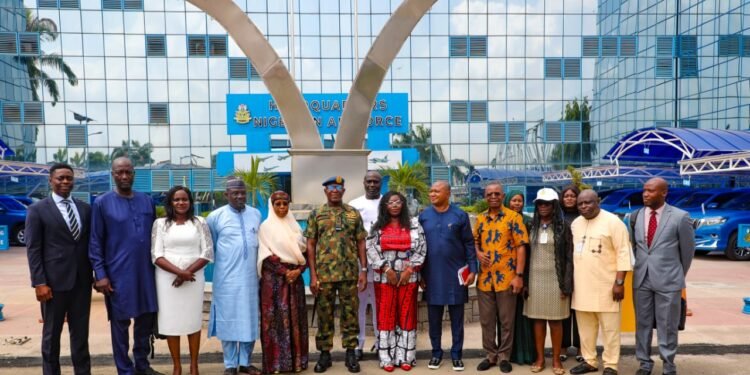 PHOTOS | Air Marshal Hassan Abubakar Celebrates NAF@60 with Journalists | METROWATCH