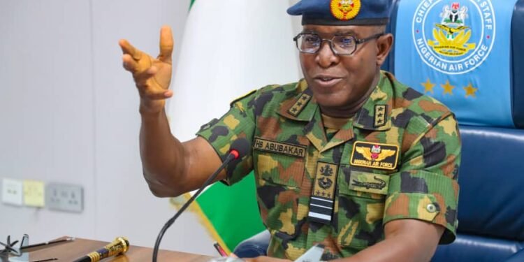 PHOTOS | Air Marshal Hassan Abubakar Celebrates NAF@60 with Journalists | METROWATCH