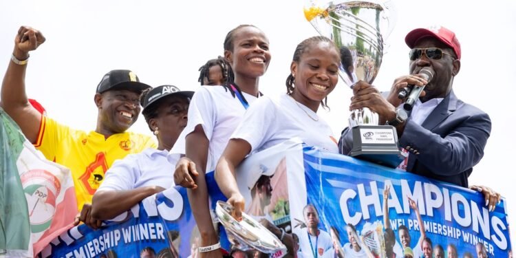 CAF: Victorious Edo Queens Get Hero’s Welcome, Receive N1m  Cash Gift from Gov Obaseki | METROWATCH