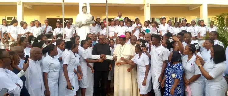 Peter Obi Lifts up Nursing School in Anambra with another N10m Donation | METROWATCH
