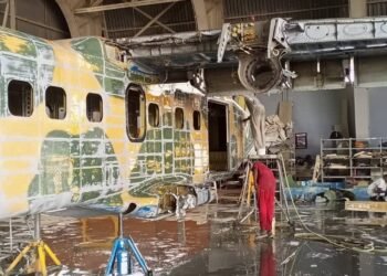 Nigerian Air Force Engineers Undertake 4800-hour Inspection on DO-228 Aircraft | METROWATCH