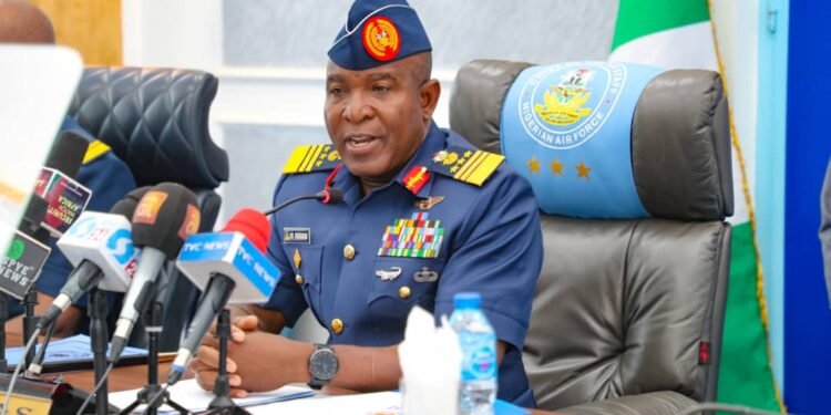 Marshal Abubakar Unveils Scorecard as Air Force Chief, Recommits to Ending Insecurity | METROWATCH