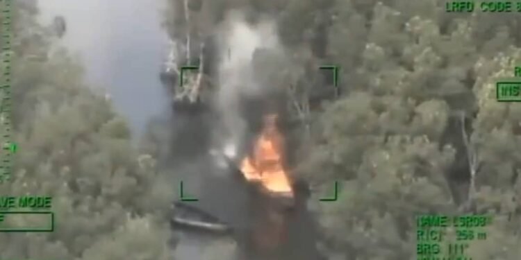 13 Illegal Oil Refining Sites, 7 Boats Destroyed by Air Strikes in Rivers, Bayelsa, Imo |  METROWATCH