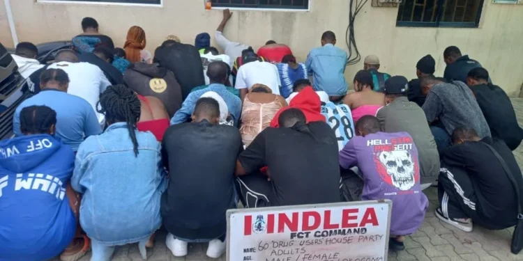 At Abuja Sun City Estate, NDLEA Raids ‘Go Hard or Go Home Drug Party’, Arrests 60 | METROWATCH