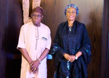 Source: Obasanjo, Remi Tinubu Met at Eko Hotel, Not at Home as Reported | METROWATCH