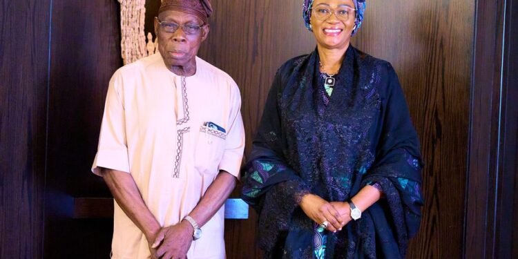 Source: Obasanjo, Remi Tinubu Met at Eko Hotel, Not at Home as Reported | METROWATCH