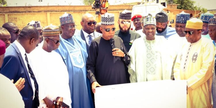Shettima Lays Foundation of NEDC HQ in Maiduguri | METROWATCH