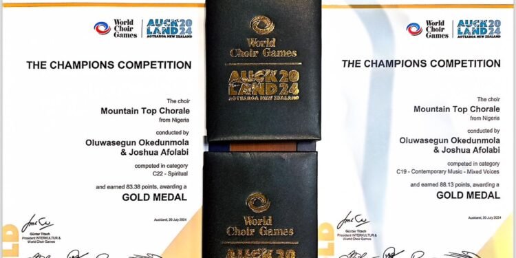 MFM’s Mountain Top Chorale Wins Gold in World Choir Games in Aukland, New Zealand | METROWATCH