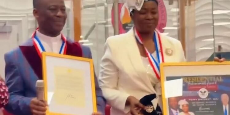 Biden Honours Pastor Olukoya with U.S. ‘President’s Lifetime Achievement Award’ — says America is counting on you | METROWATCH