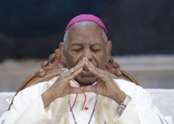 Senator Okpebholo Mourns Archbishop Ekpu, Consoles Catholic Family | METROWATCH